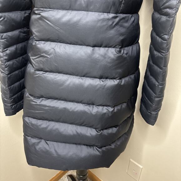 Lululemon Down For It All Long Jacket Hooded Black Puffer Coat Women’s Size 6 - Picture 9 of 12